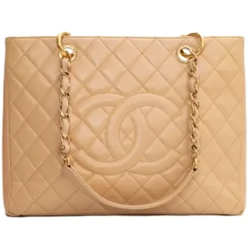 Pre-owned Tote Bags, female, , Size: ONE SIZE Pre-owned Leather chanel-bags - Chanel Vintage - Modalova