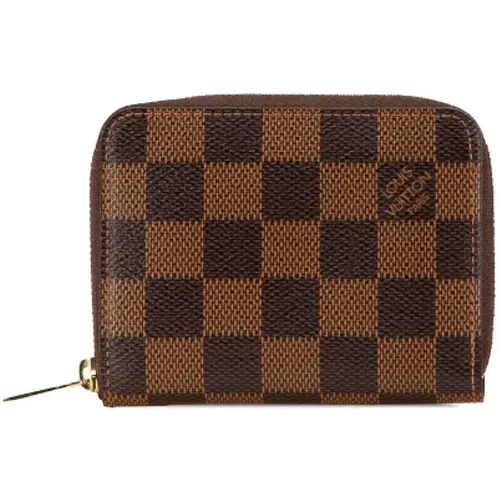 Pre-owned Wallets, female, , Size: ONE SIZE Pre-owned Canvas wallets - Louis Vuitton Vintage - Modalova