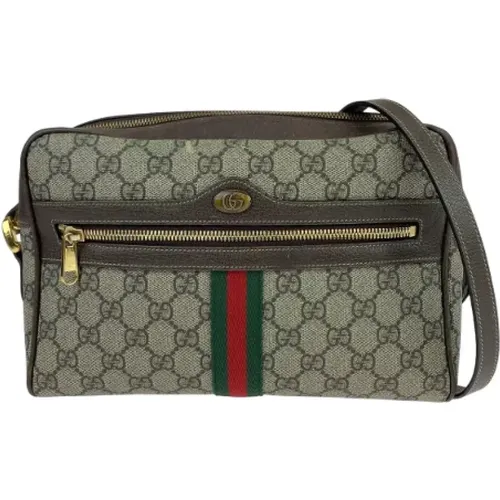 Pre-owned Canvas crossbody-bags , female, Sizes: ONE SIZE - Gucci Vintage - Modalova