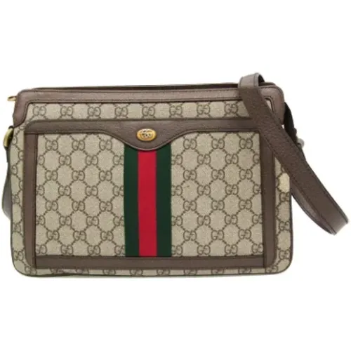 Pre-owned Cross Body Bags, female, , Size: ONE SIZE Pre-owned Canvas gucci-bags - Gucci Vintage - Modalova