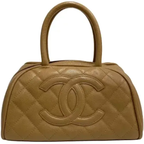 Pre-owned Leather chanel-bags , female, Sizes: ONE SIZE - Chanel Vintage - Modalova