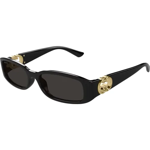 Stilvolle Sonnenbrille Schwarz Gg1661S , Damen, Größe: 54 MM - Gucci - Modalova