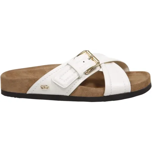 Sliders, female, , Size: 7 US Flat Sandal - Valentino Garavani - Modalova