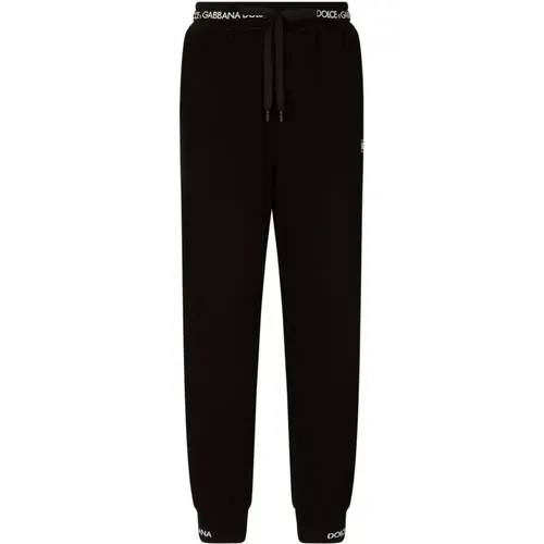 Noos Mens Trousers , male, Sizes: M - Dolce & Gabbana - Modalova