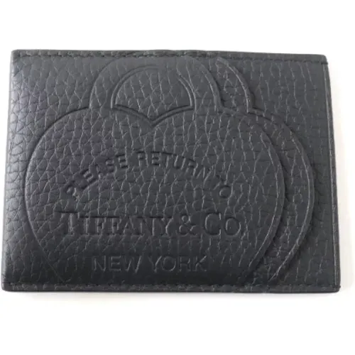 Pre-owned Wallets, female, , Size: ONE SIZE Pre-owned Leather wallets - Tiffany & Co. Pre-owned - Modalova