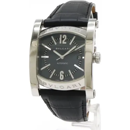 Pre-owned Watches, male, , Size: ONE SIZE Pre-owned Stainless Steel watches - Bvlgari Vintage - Modalova