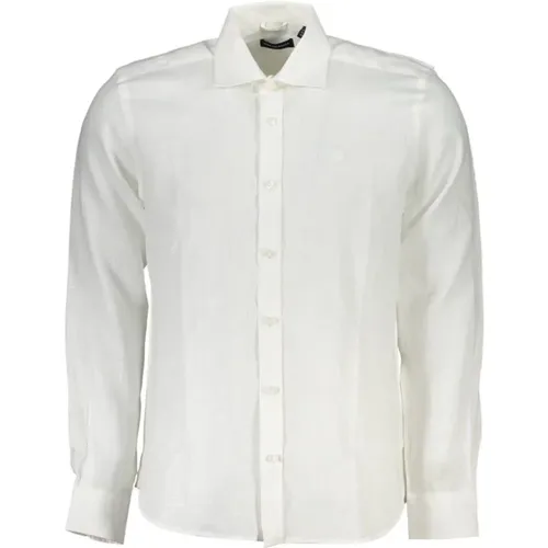 Casual Shirts, male, , Size: L Elegant Linen Shirt - North Sails - Modalova