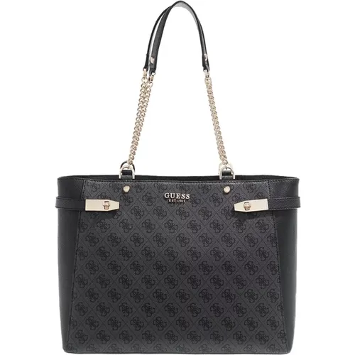 Stylish Shopper Bag in Coal , female, Sizes: ONE SIZE - Guess - Modalova