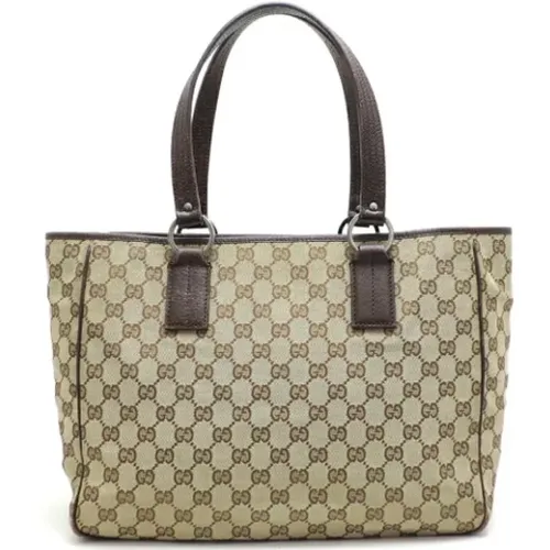 Pre-owned Tote Bags, female, , Size: ONE SIZE Pre-owned Canvas totes - Gucci Vintage - Modalova