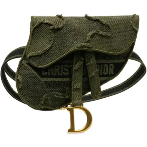 Pre-owned Belt Bags, female, , Size: ONE SIZE Pre-owned Canvas dior-bags - Dior Vintage - Modalova