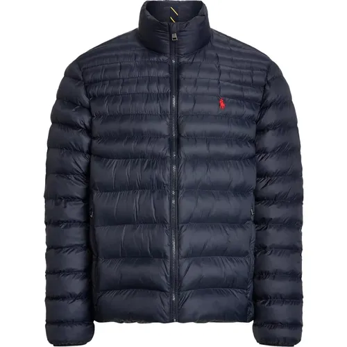 Down Jackets, male, , Size: S Ultralight Down Jacket for Men - Polo Ralph Lauren - Modalova