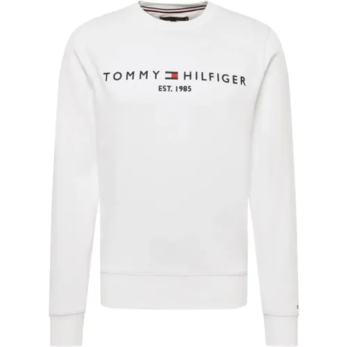 Sweatshirts, male, , Size: L Stylish Sweatshirt Mw0Mw11596 YBR - Tommy Hilfiger - Modalova