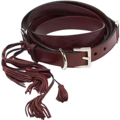 Pre-owned Belts, female, , Size: ONE SIZE Pre-owned Leather belts - Givenchy Pre-owned - Modalova