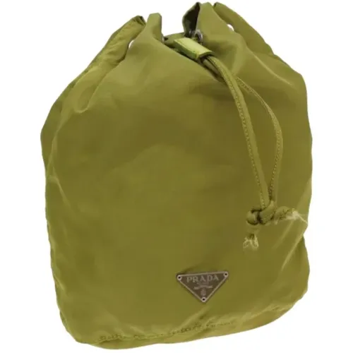 Pre-owned Bucket Bags, female, , Size: ONE SIZE Pre-owned Fabric prada-bags - Prada Vintage - Modalova