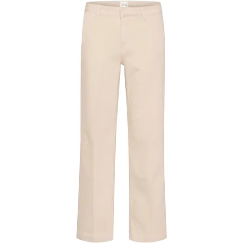 Straight-Leg Birch Pants , female, Sizes: 2XL, L - My Essential Wardrobe - Modalova