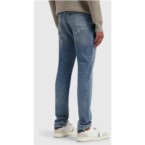 Moderne Skinnyfit Jeans in Hellblau , Herren, Größe: W30 - Pure Path - Modalova