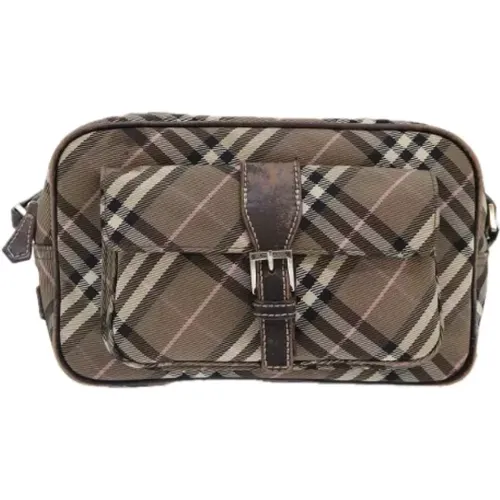 Pre-owned Cross Body Bags, female, , Size: ONE SIZE Pre-owned Nylon shoulder-bags - Burberry Vintage - Modalova