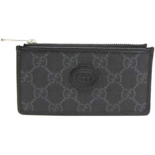 Pre-owned Wallets, female, , Size: ONE SIZE Pre-owned Leather wallets - Gucci Vintage - Modalova