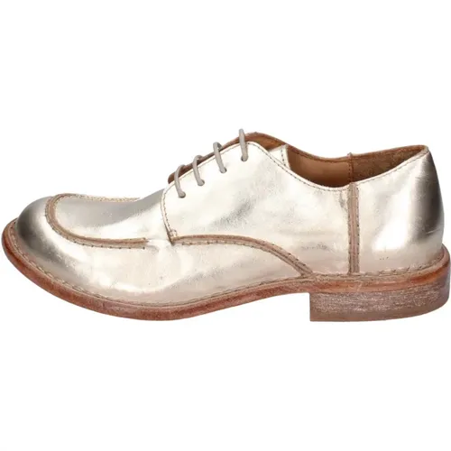 Elegant Leather Women Shoes , female, Sizes: 4 UK - Moma - Modalova