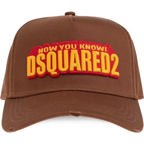 Caps, male, , Size: ONE SIZE Baseball Cap - Dsquared2 - Modalova