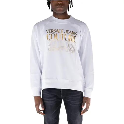 Sweatshirts , male, Sizes: XL, L, M - Versace Jeans Couture - Modalova