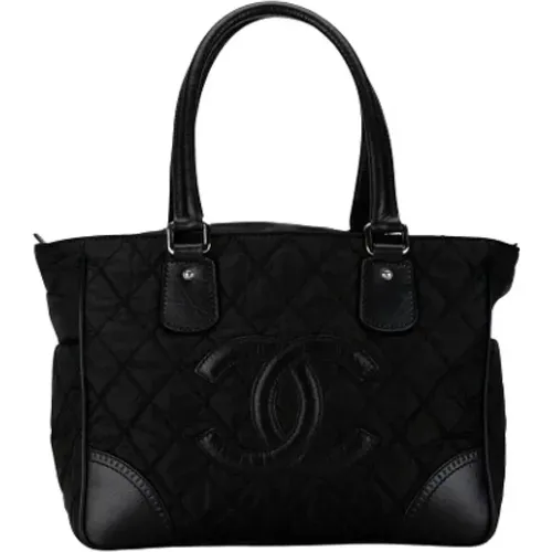 Pre-owned Tote Bags, female, , Size: ONE SIZE Pre-owned Fabric shoulder-bags - Chanel Vintage - Modalova