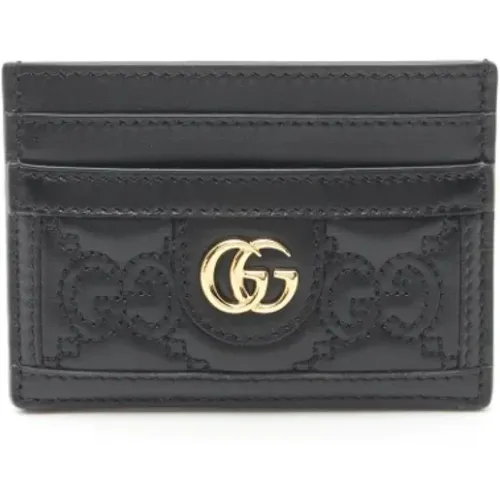 Pre-owned Leather wallets , female, Sizes: ONE SIZE - Gucci Vintage - Modalova