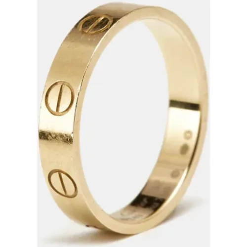 Pre-owned Gold rings , female, Sizes: ONE SIZE - Cartier Vintage - Modalova