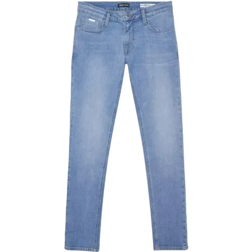 Black Slim Fit Denim Jeans , male, Sizes: W30, W34, W31, W33, W36, W32 - Antony Morato - Modalova