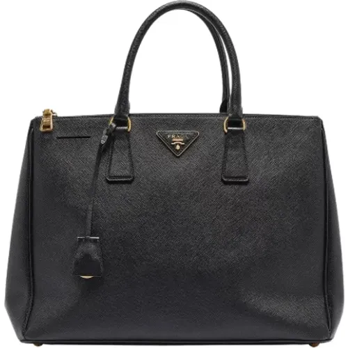 Pre-owned Tote Bags, female, , Size: ONE SIZE Pre-owned Leather totes - Prada Vintage - Modalova