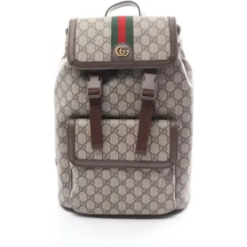 Pre-owned Backpacks, female, , Size: ONE SIZE Pre-owned Leather gucci-bags - Gucci Vintage - Modalova