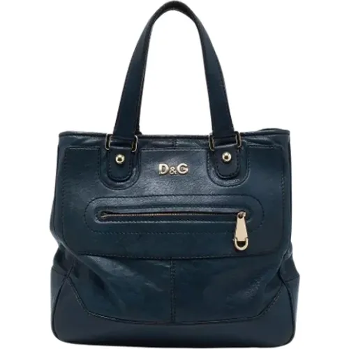 Pre-owned Leather shoulder-bags , female, Sizes: ONE SIZE - Dolce & Gabbana Pre-owned - Modalova