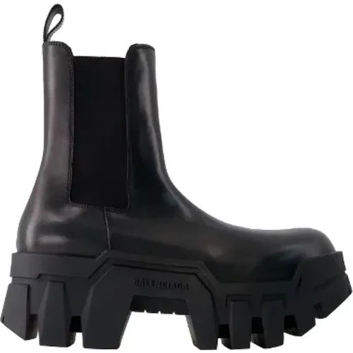 Leather boots , female, Sizes: 4 UK, 6 UK, 3 UK, 9 UK, 5 UK, 7 UK, 2 UK, 8 UK - Balenciaga - Modalova