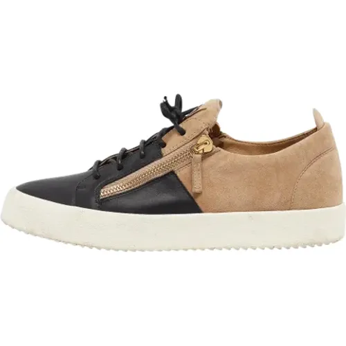 Pre-owned Sneakers, male, , Size: 11 US Pre-owned Leather sneakers - Giuseppe Zanotti Pre-owned - Modalova