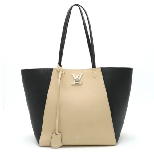 Pre-owned Leather totes , female, Sizes: ONE SIZE - Louis Vuitton Vintage - Modalova