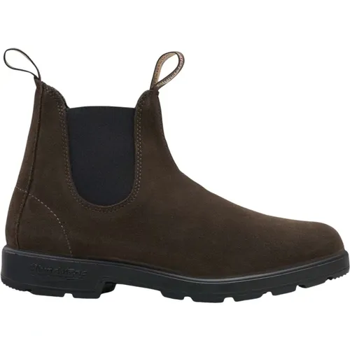 Chelsea Boots, male, , Size: 11 US Suede Ankle Boots - Blundstone - Modalova
