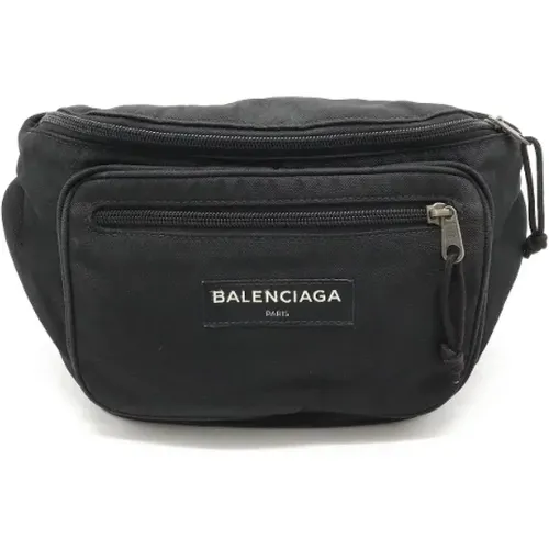 Pre-owned Cross Body Bags, male, , Size: ONE SIZE Pre-owned Canvas crossbody-bags - Balenciaga Vintage - Modalova