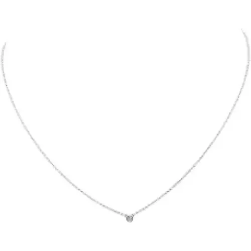 Pre-owned Jewellery, female, , Size: ONE SIZE Pre-owned Silver necklaces - Tiffany & Co. Pre-owned - Modalova