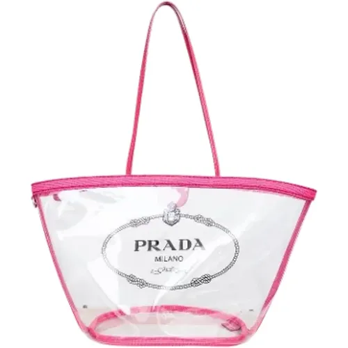 Pre-owned Tote Bags, female, , Size: ONE SIZE Pre-owned Leather prada-bags - Prada Vintage - Modalova