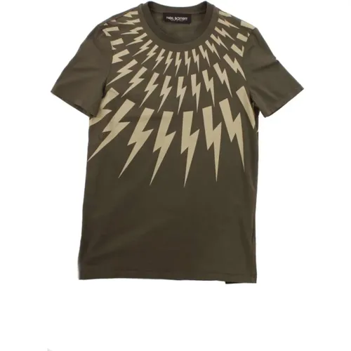 Slim Fit T-shirt for Men , male, Sizes: XS - Neil Barrett - Modalova