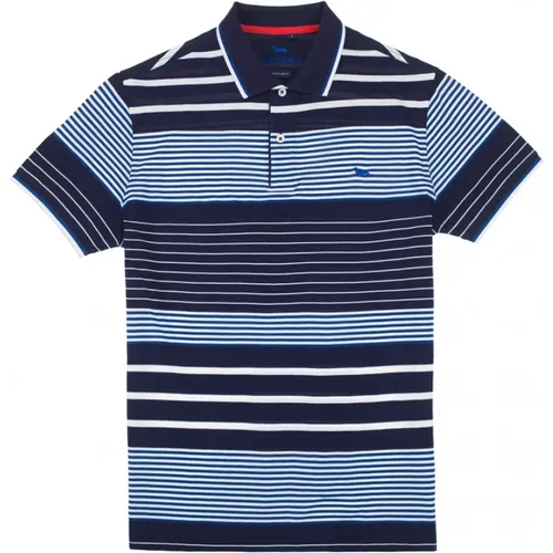 Men's Clothing T-Shirts & Polos Blue Ss19 , male, Sizes: S - Harmont & Blaine - Modalova