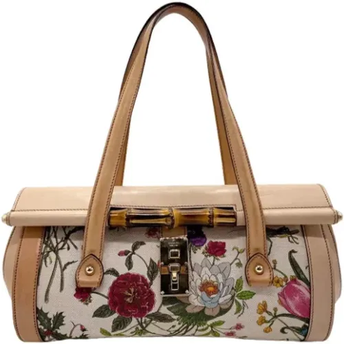 Pre-owned Canvas gucci-bags , female, Sizes: ONE SIZE - Gucci Vintage - Modalova