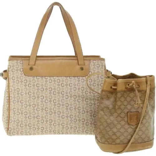 Pre-owned Canvas handbags , female, Sizes: ONE SIZE - Celine Vintage - Modalova