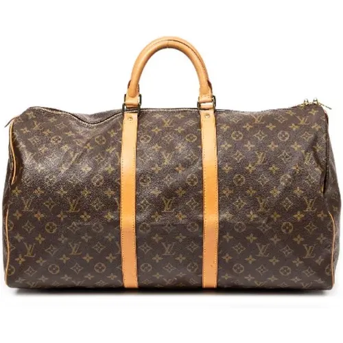 Pre-owned Coated canvas handbags , female, Sizes: ONE SIZE - Louis Vuitton Vintage - Modalova