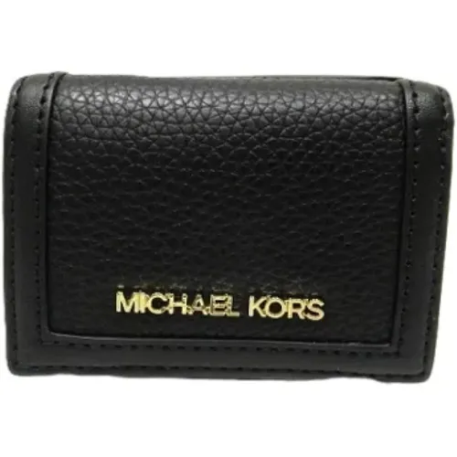 Pre-owned Wallets, female, , Size: ONE SIZE Pre-owned Leather wallets - Michael Kors Pre-owned - Modalova