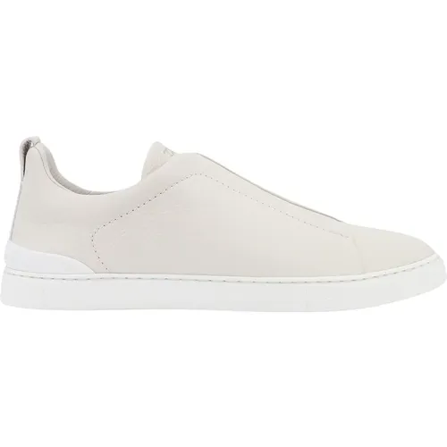 Men's Shoes Sneakers Ss24 , male, Sizes: 9 1/2 UK, 7 UK, 7 1/2 UK - Ermenegildo Zegna - Modalova