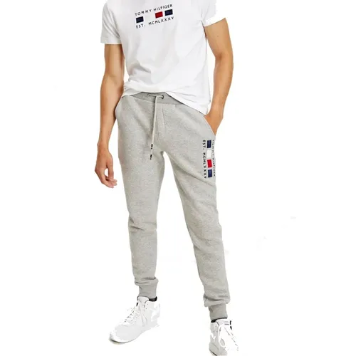 Sweatpants, male, , Size: 2XL Casual Sweatpants - Tommy Hilfiger - Modalova