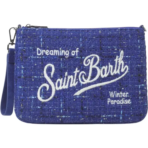 Clutches, female, , Size: ONE SIZE Parisienne Clutch Bag - MC2 Saint Barth - Modalova