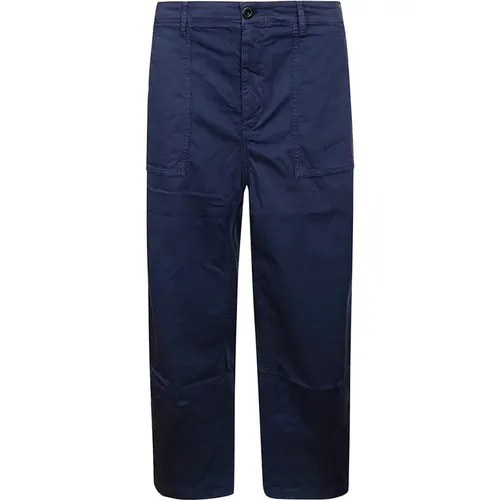 Cargo Pants with Drawstring Hem , male, Sizes: L, M, XL - Ten C - Modalova