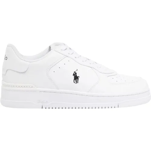 Sneakers,Weiße Leder Sneakers - Ralph Lauren - Modalova